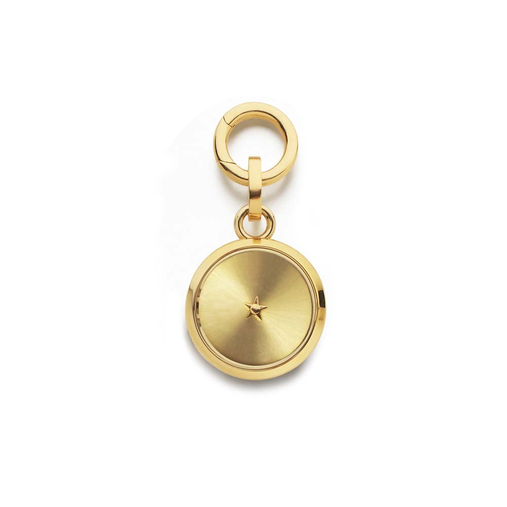 Carpe Diem Gold Charm